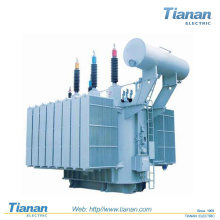 Transformadores de voltaje trifásico de doble bobina de 110 kv, fuera de circuito, transformador de tomas (ONAN)